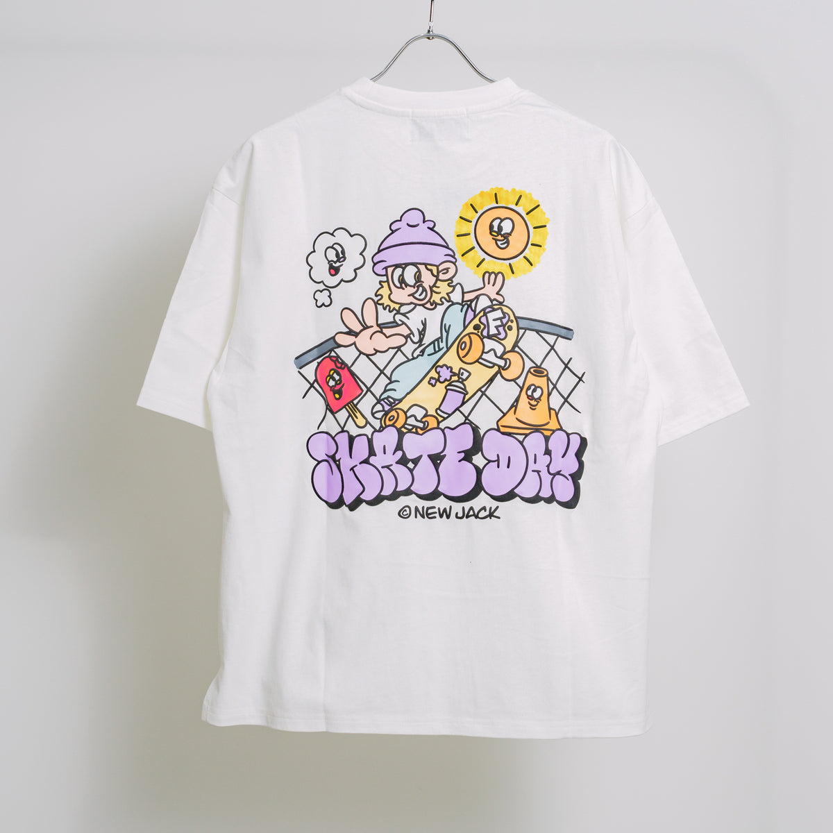 NEW JACK FRED SKATE DAY 半袖Tシャツ(NJ252-2036)