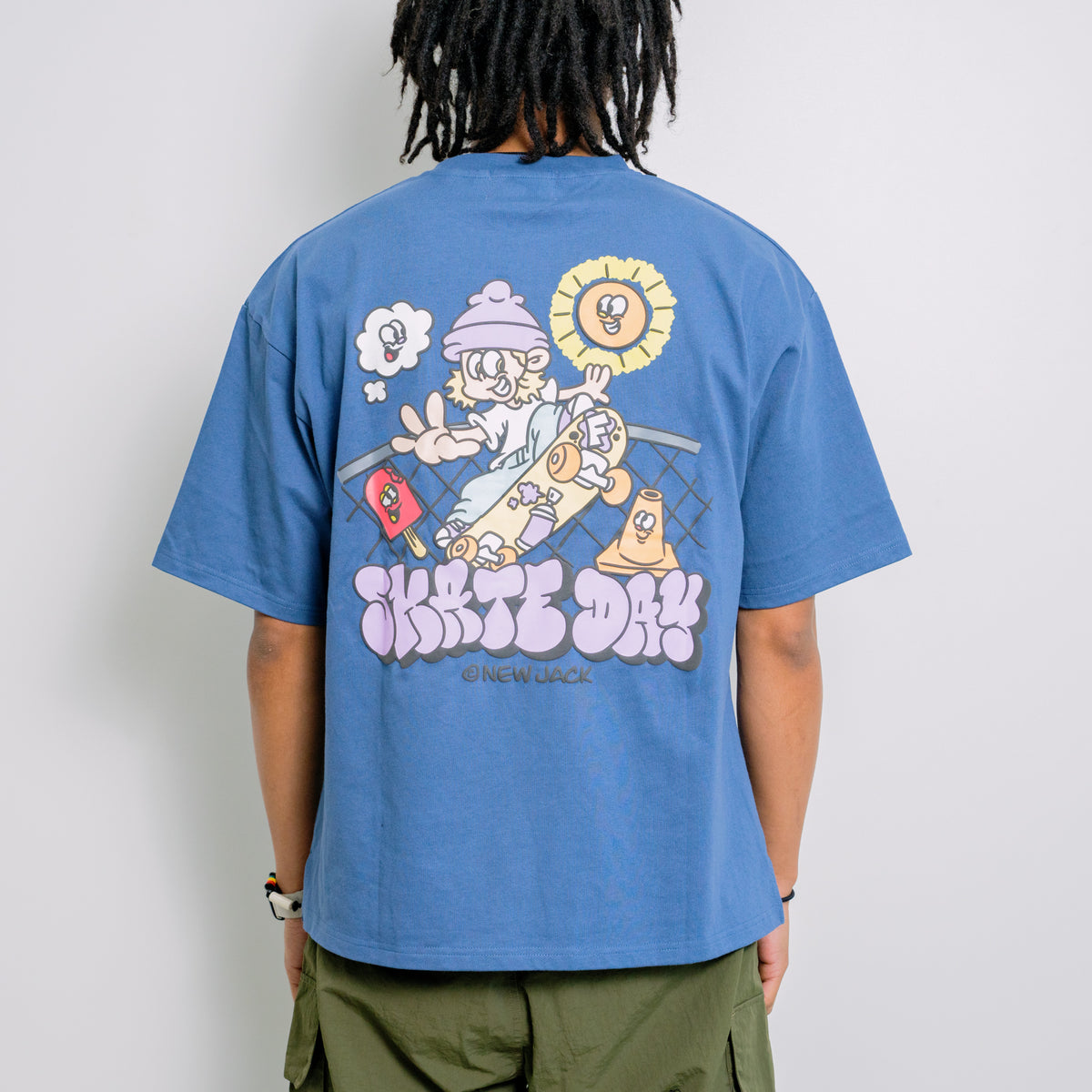 NEW JACK FRED SKATE DAY 半袖Tシャツ(NJ252-2036)