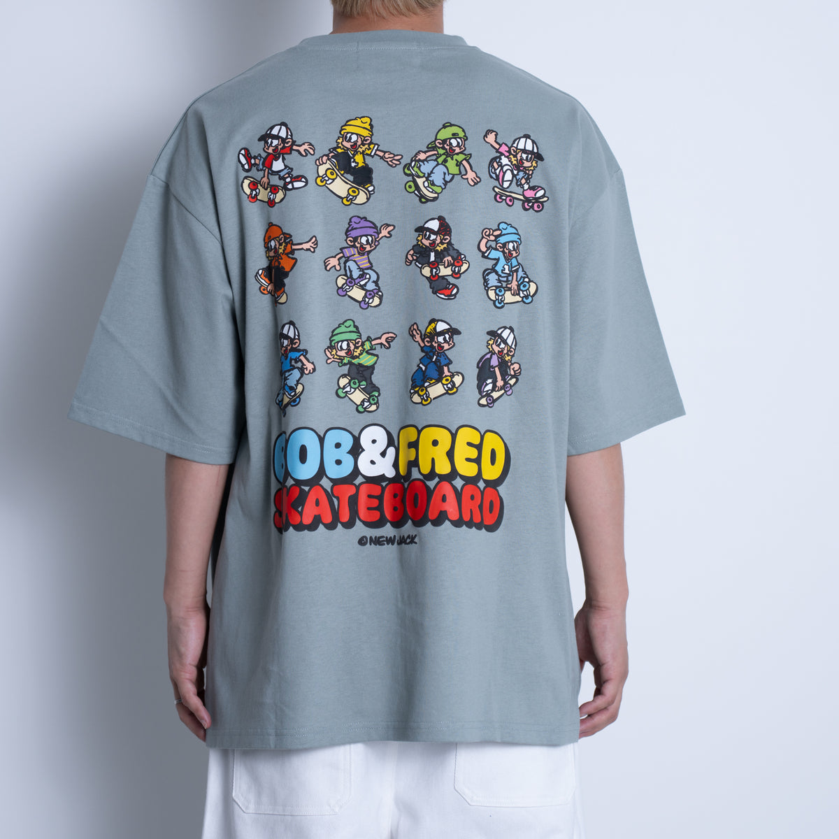 NEW JACK SKATEBOARD 半袖Tシャツ(NJ252-2076)