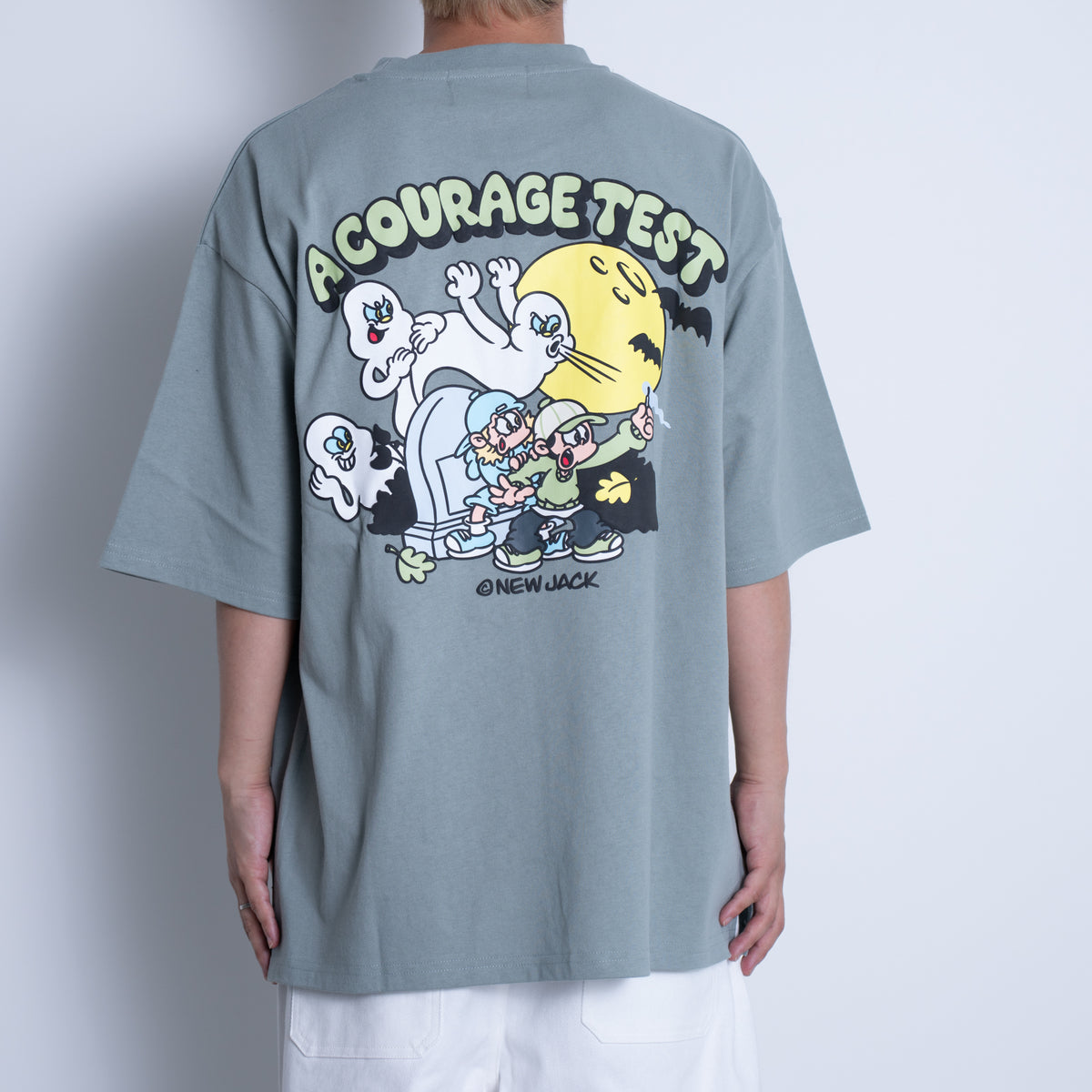 NEW JACK 肝試しイラスト 半袖Tシャツ(NJ252-2096)