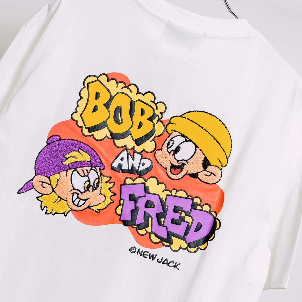 NEW JACK BOB&FRED 相良刺繍半袖Tシャツ(NJ252-2206)