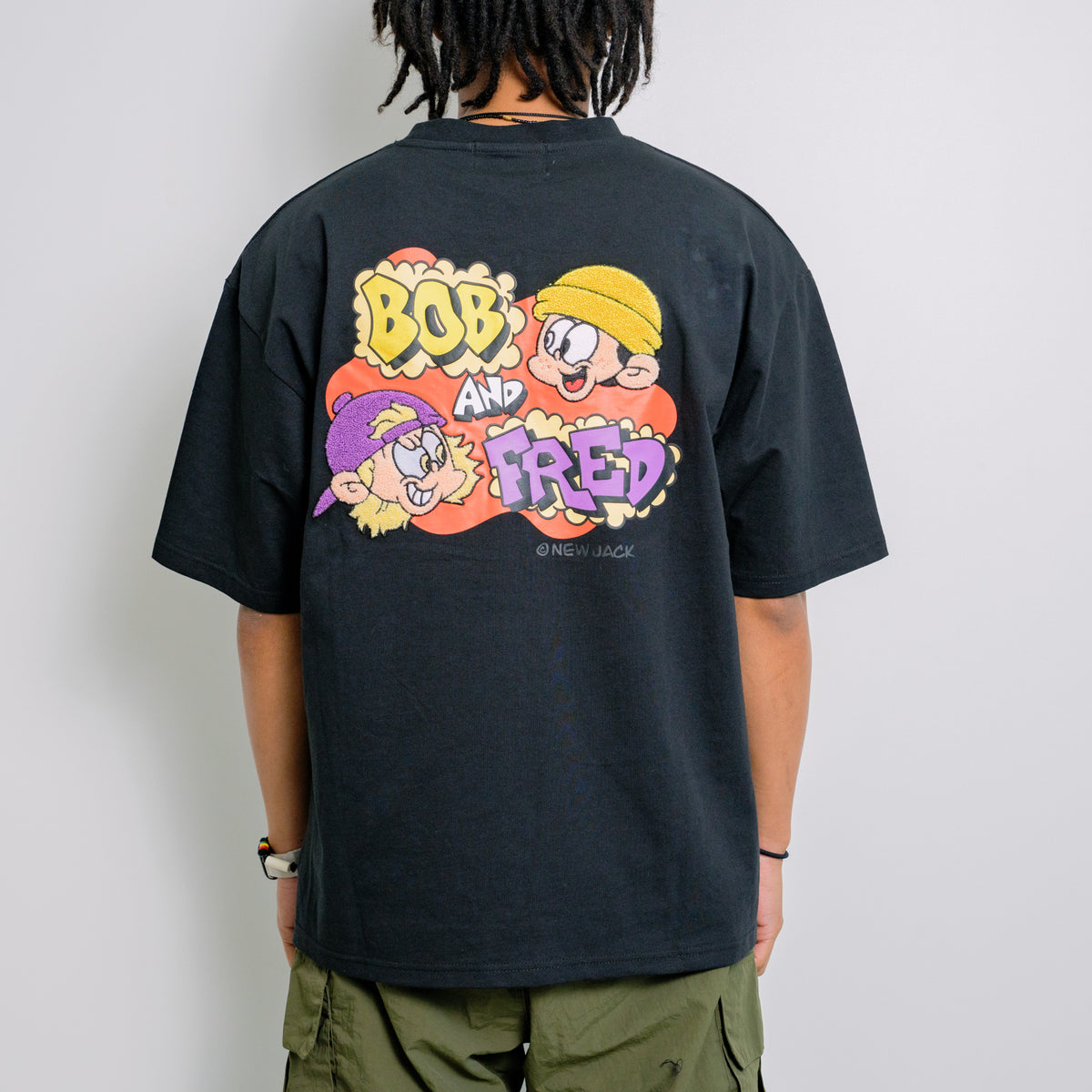 NEW JACK BOB&FRED 相良刺繍半袖Tシャツ(NJ252-2206)