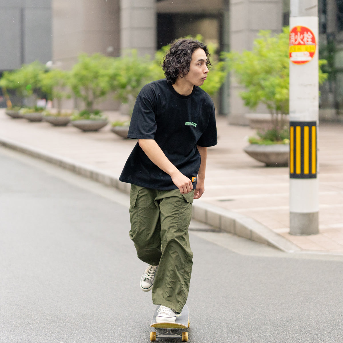 NEW JACK スケボー&スプレー 半袖Tシャツ(NJ252-2286)