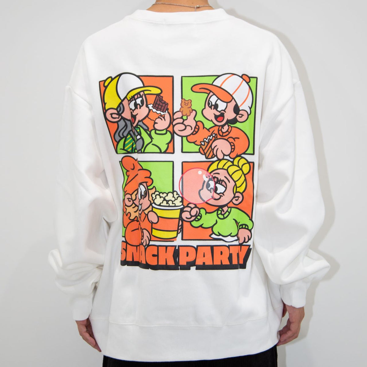 NEW JACK 4人組4コママンガトレーナー(NJ253-2506)