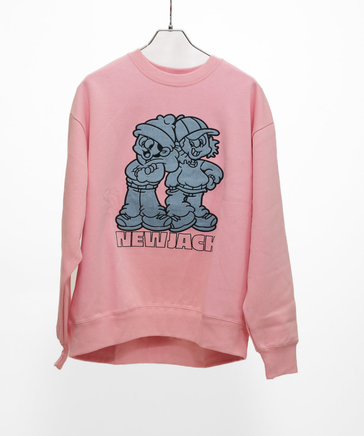 NEW JACK デニムアップリケトレーナー(NJ261-2226)