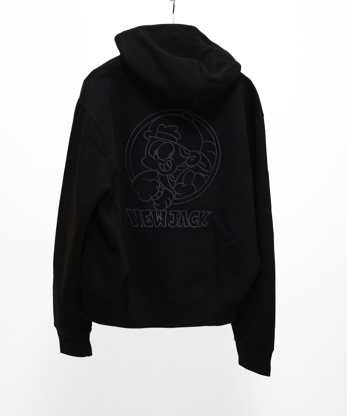 NEW JACK バック刺繡ショート丈フルZIPパーカー(NJ261-2287)