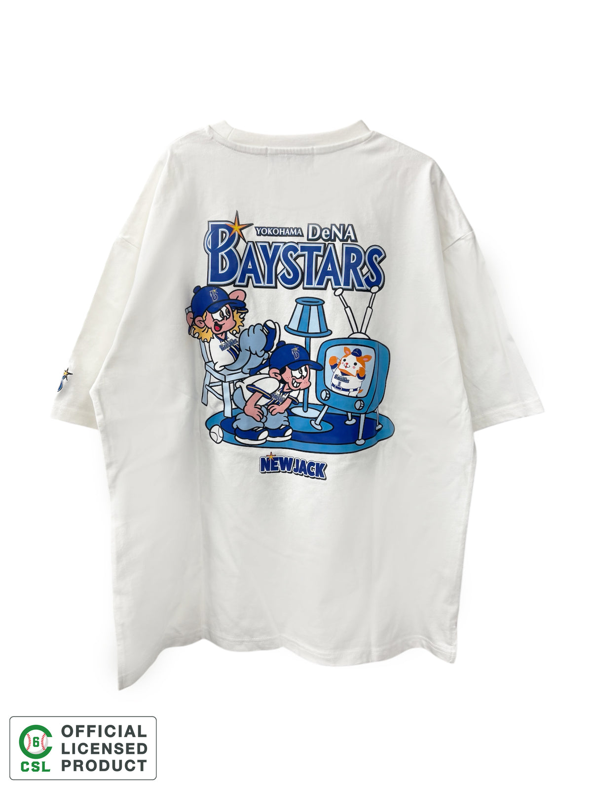 NEW JACK 横浜DeNAベイスターズモデルTシャツ-B (NJB252-2426)