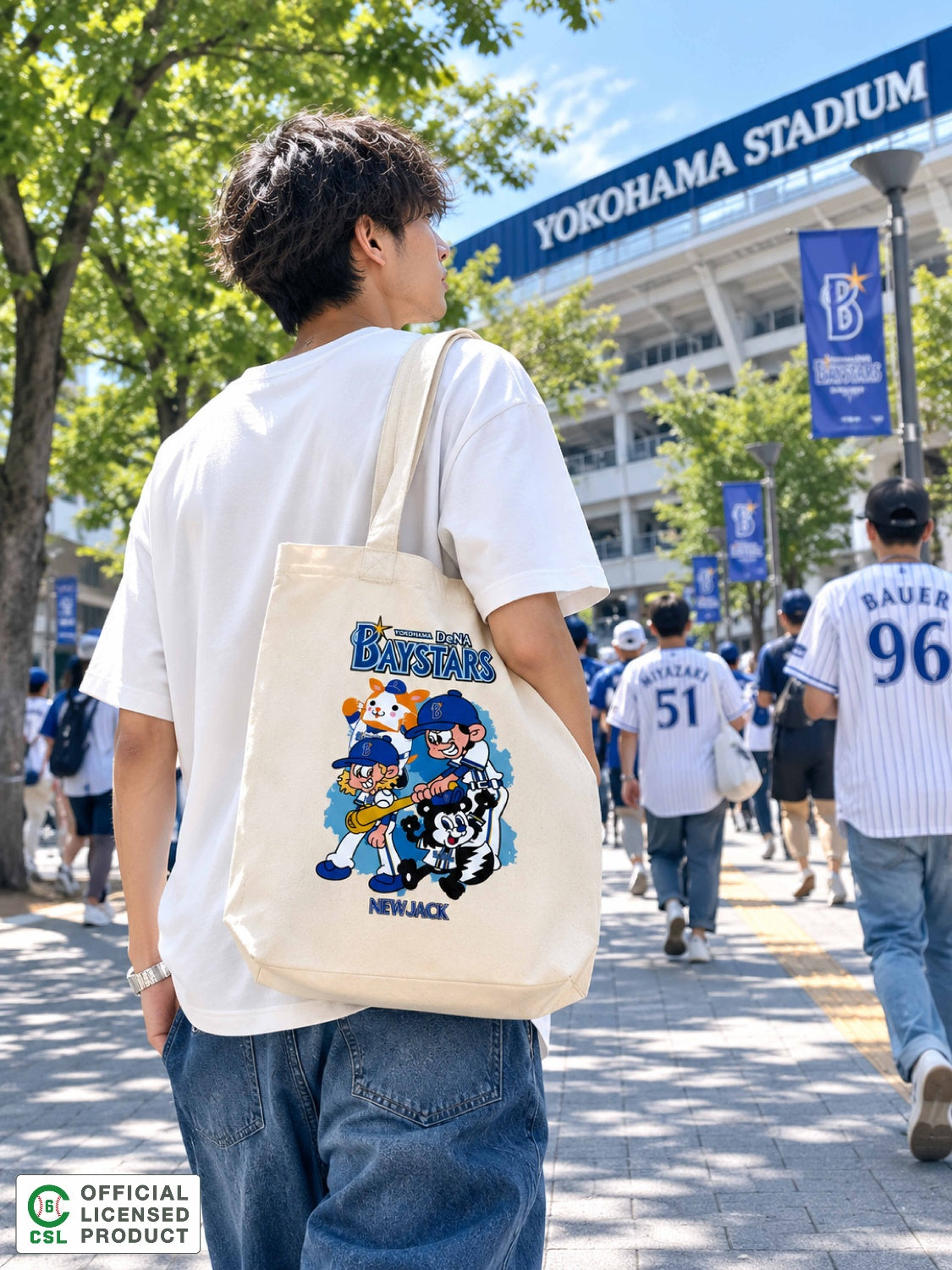 NEW JACK 横浜DeNAベイスターズ トートBAG (NJB262-2025)