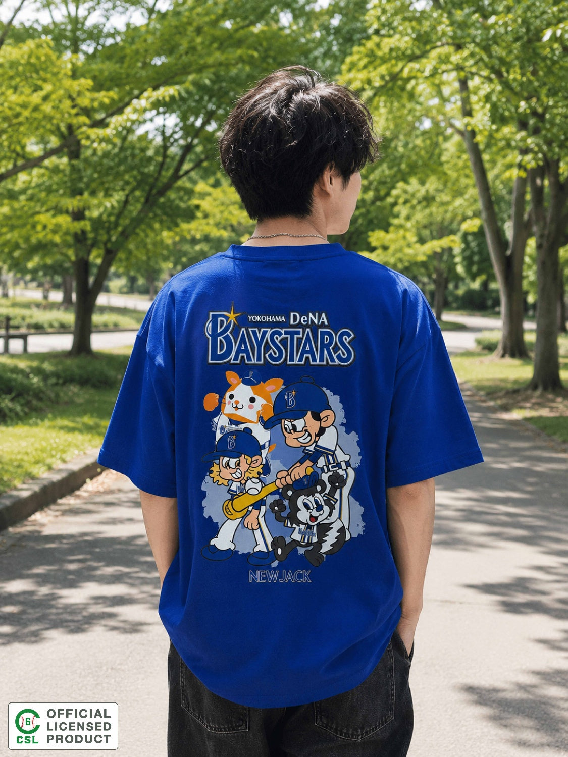 NEW JACK 横浜DeNAベイスターズモデルTシャツ-2026A-2 (NJB262-2876)