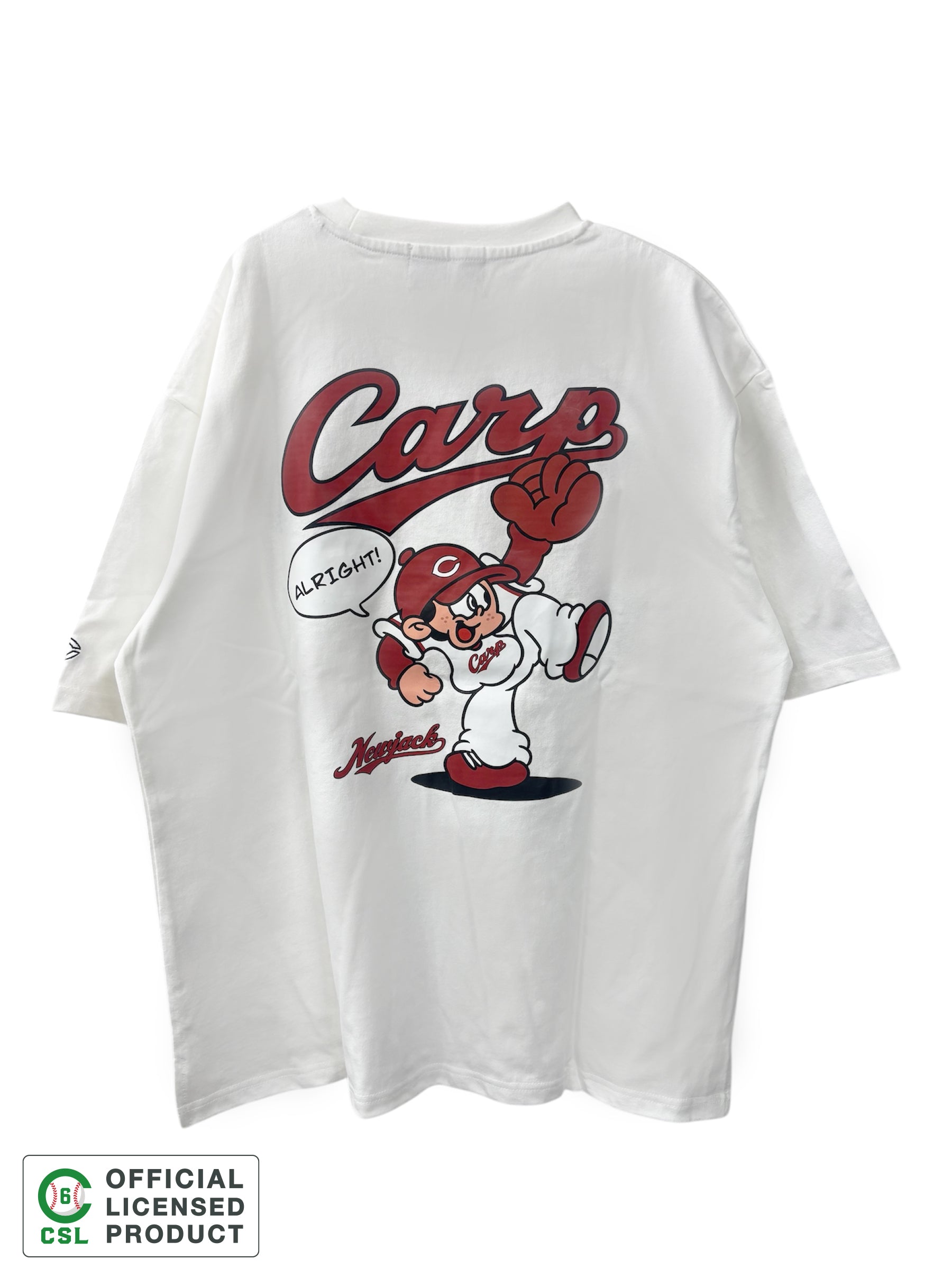 NEW JACK(ニュージャック)広島東洋カープモデルTシャツ-A (メンズ