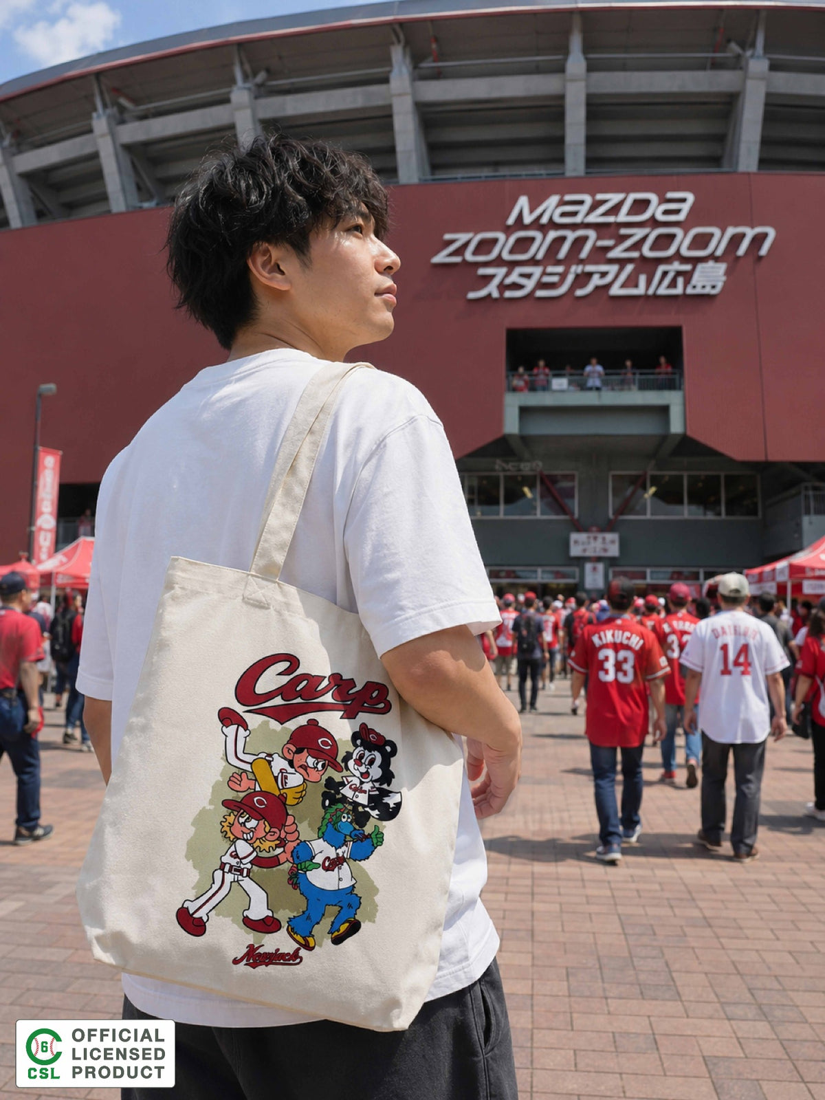 NEW JACK 広島東洋カープ トートBAG (NJC262-2035)