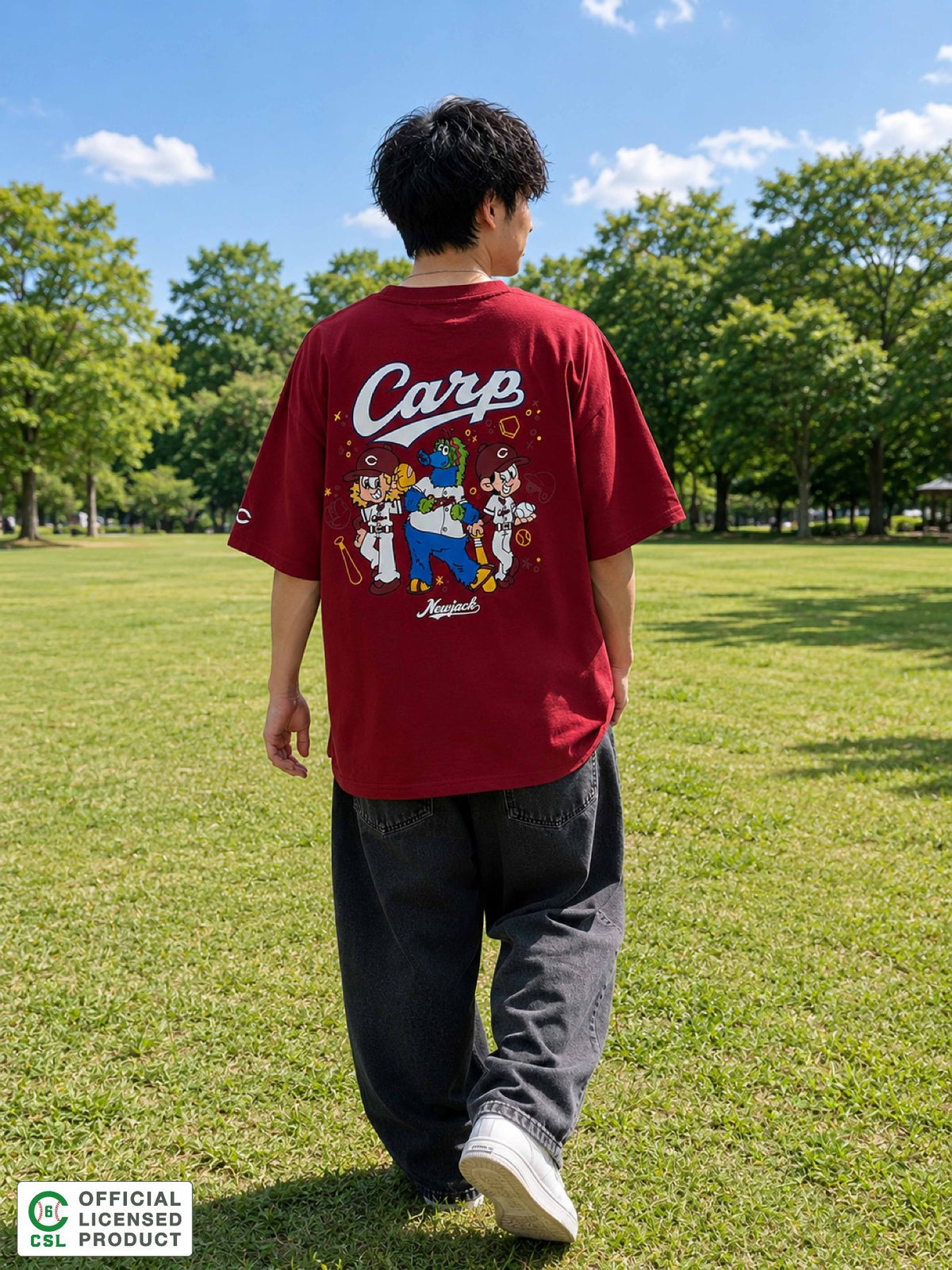 NEW JACK 広島東洋カープモデルTシャツ-2026B-2 (NJC262-2986)