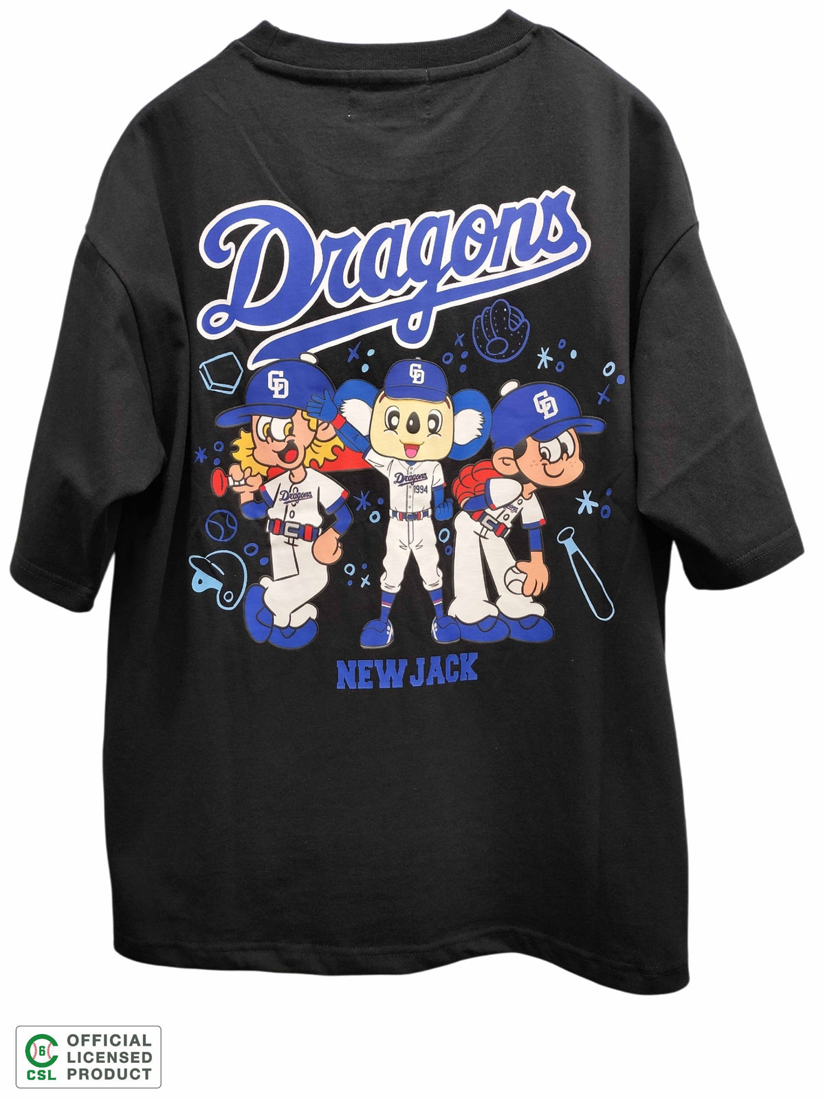 NEW JACK 中日ドラゴンズモデルTシャツ-2026B (NJD262-2906)