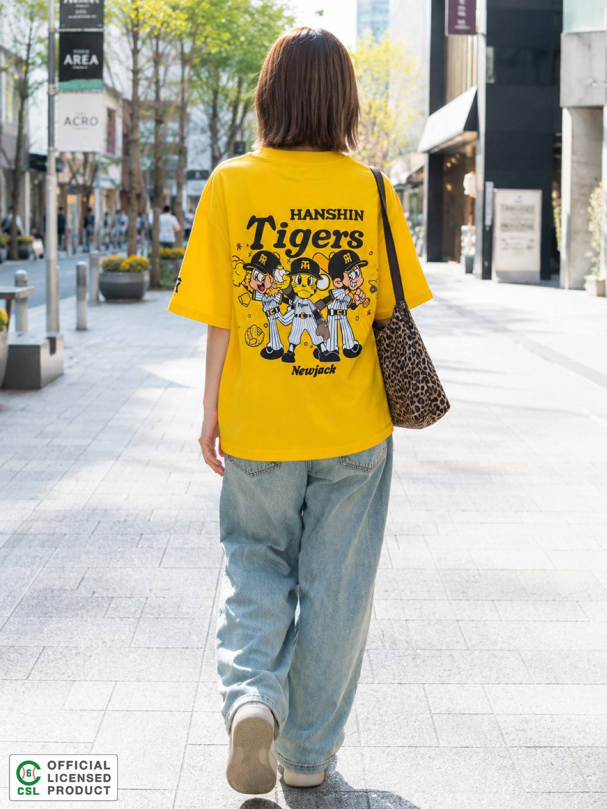 NEW JACK 阪神タイガースモデルTシャツ-2026B-2 (NJT262-2966)
