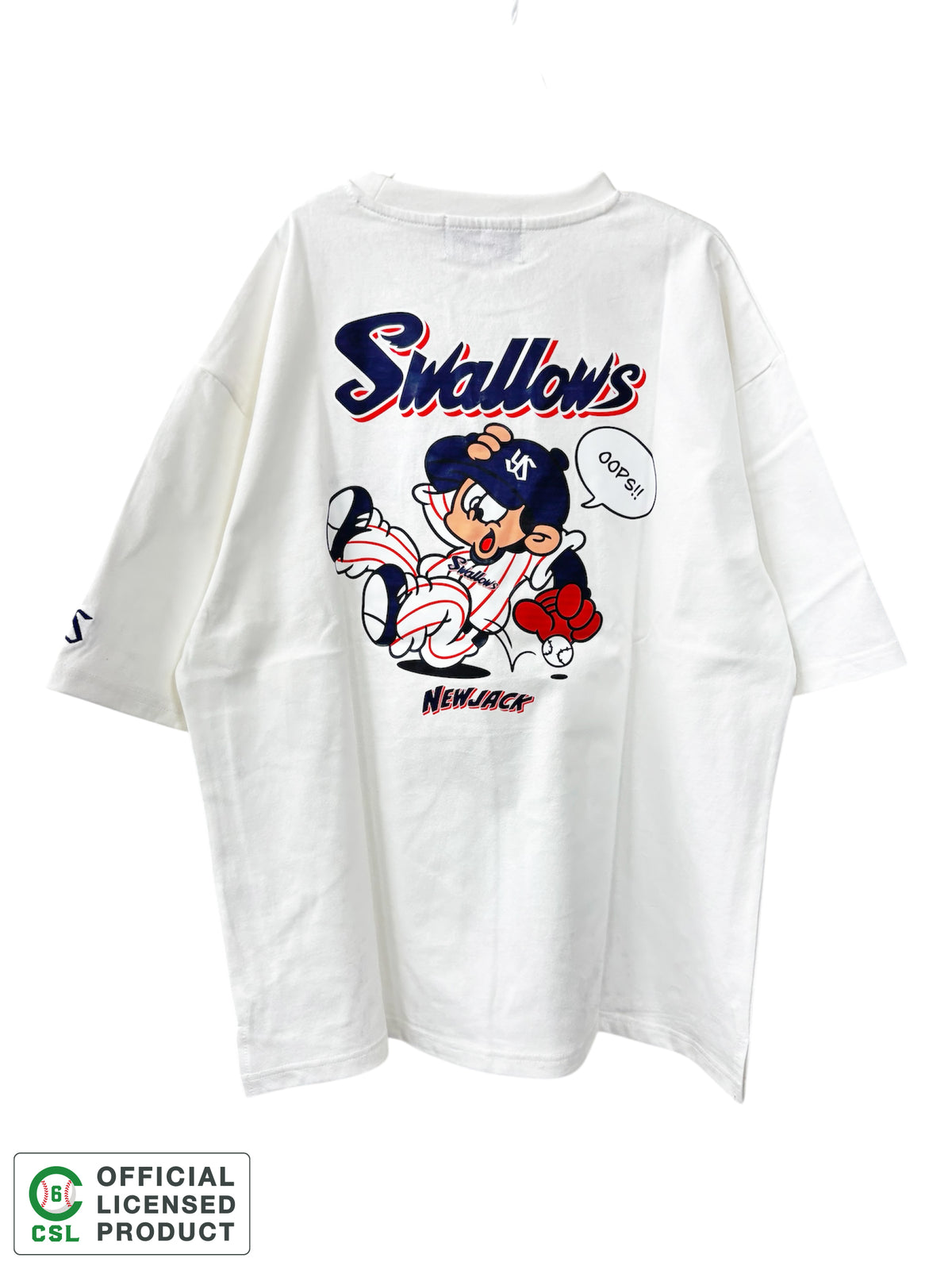 NEW JACK 東京ヤクルトスワローズモデルTシャツ-A (NJY252-2346)