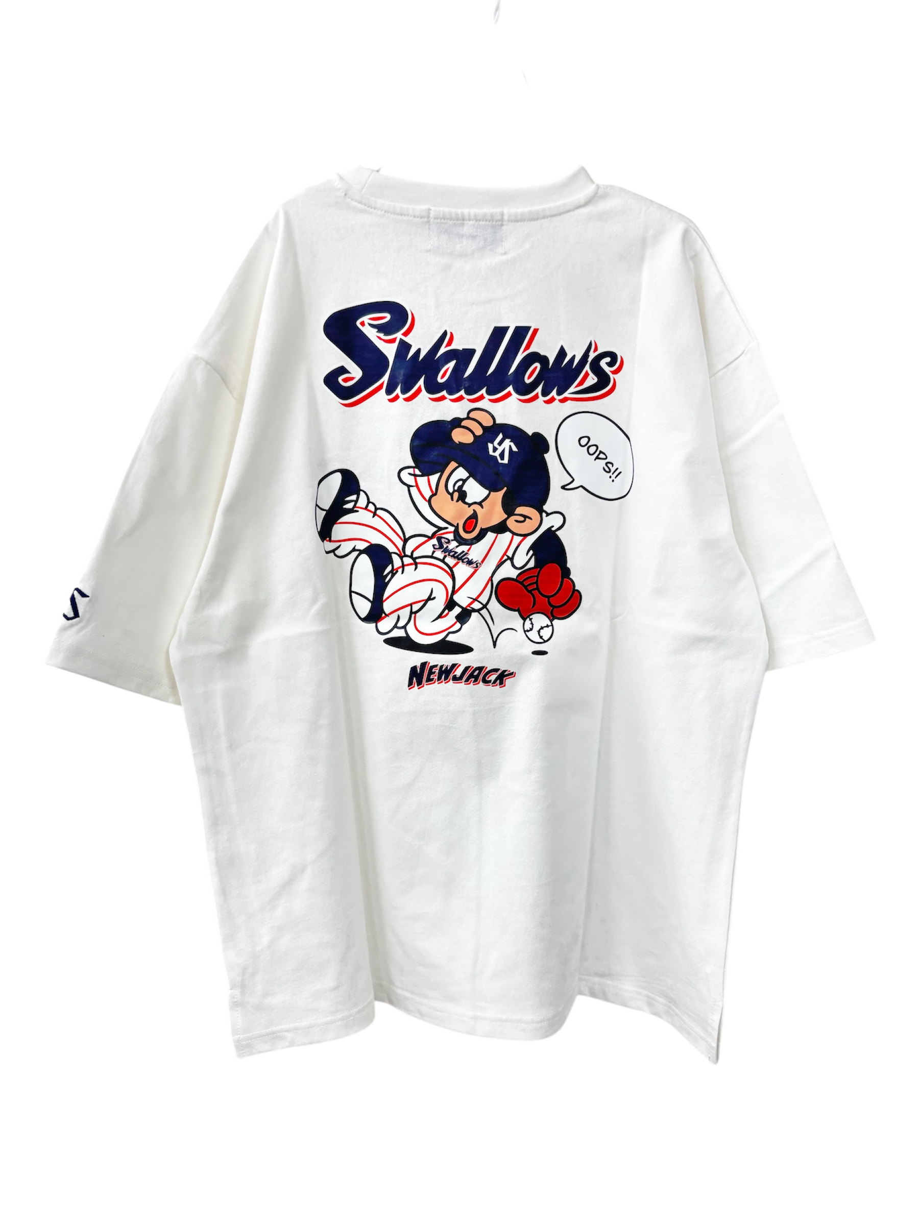NEW JACK x Swallows CollaborationTシャツ-A (NJY252-2346)