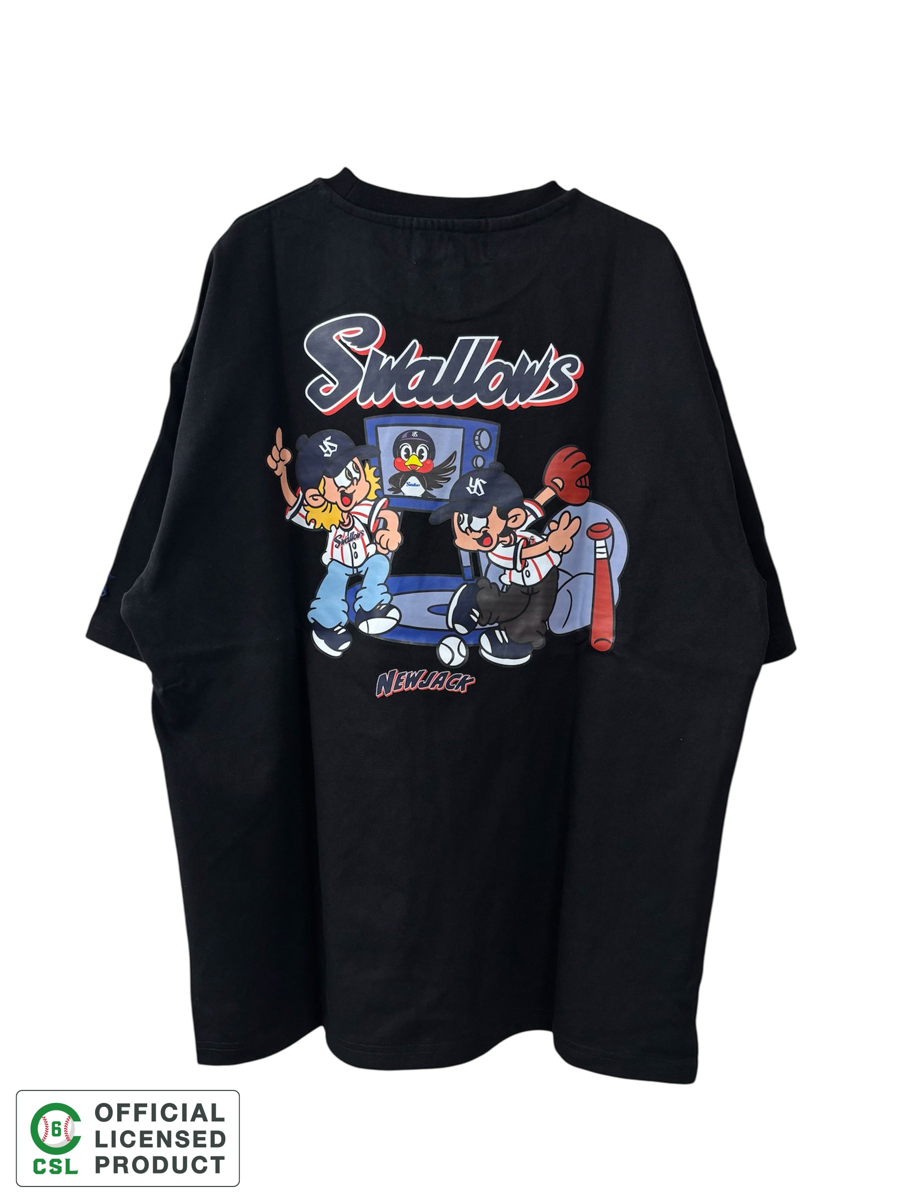 NEW JACK(ニュージャック)東京ヤクルトスワローズモデルTシャツ-B