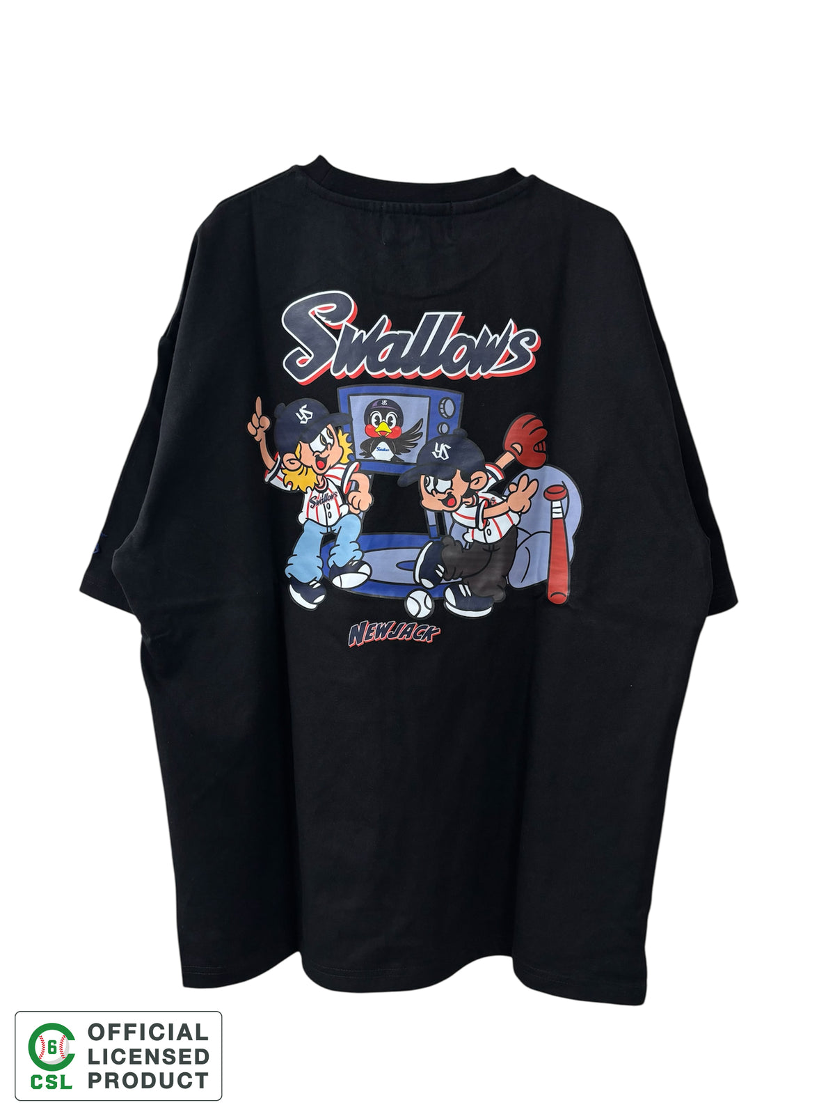 NEW JACK 東京ヤクルトスワローズモデルTシャツ-B (NJY252-2446)