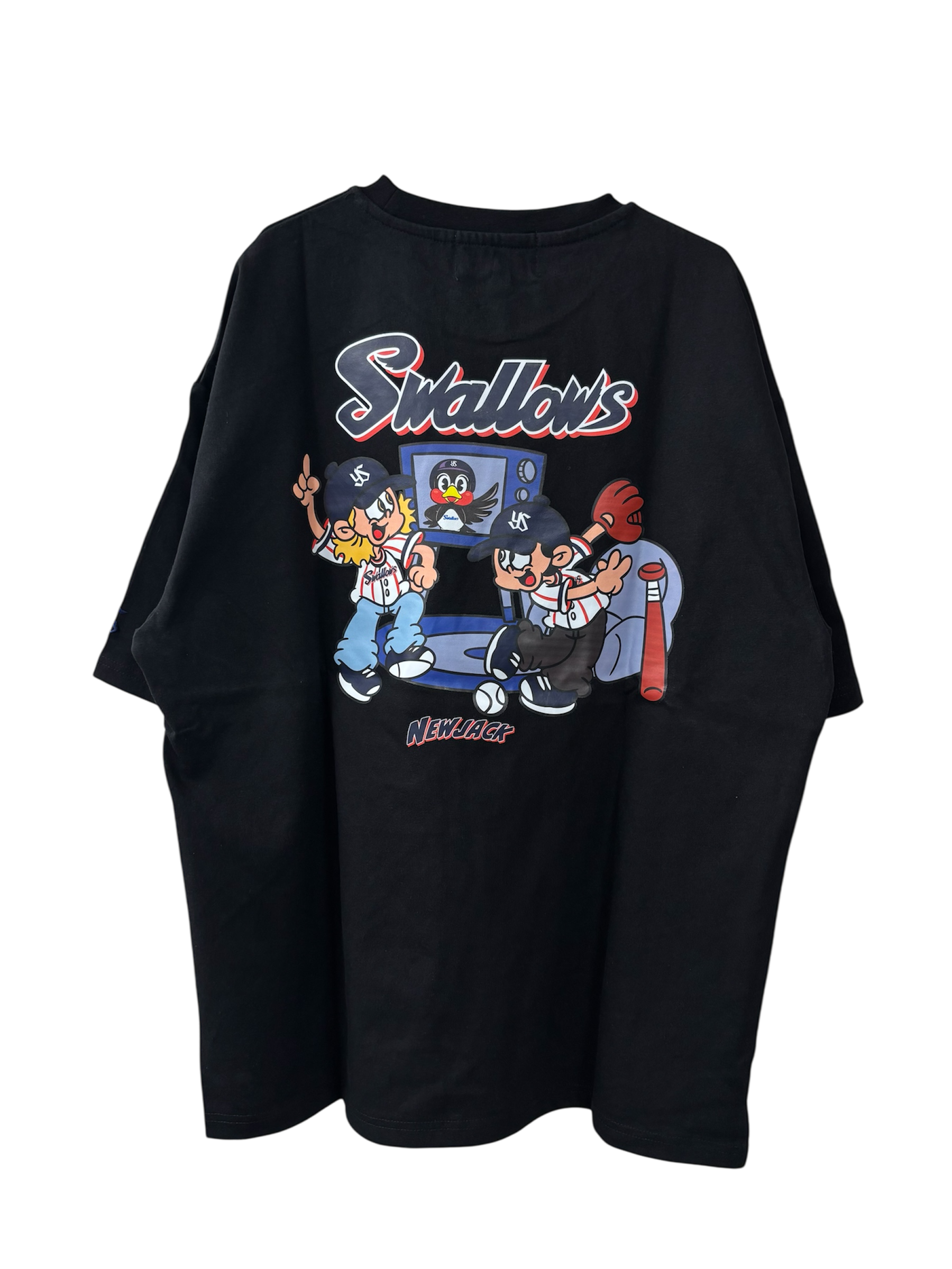 NEW JACK x Swallows CollaborationTシャツ-B (NJY252-2446)
