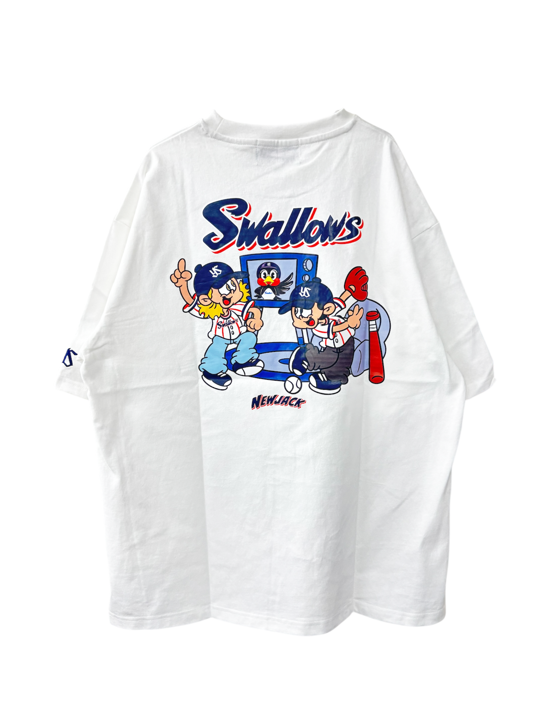 NEW JACK x Swallows CollaborationTシャツ-B (NJY252-2446)