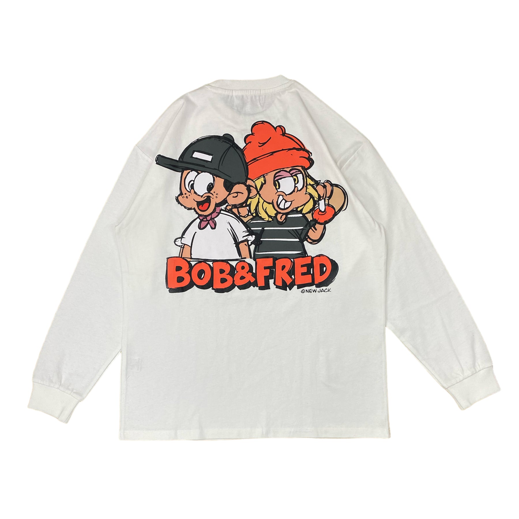 NEW JACK Bob&Fred 長袖Tシャツ (NJ241-2406)