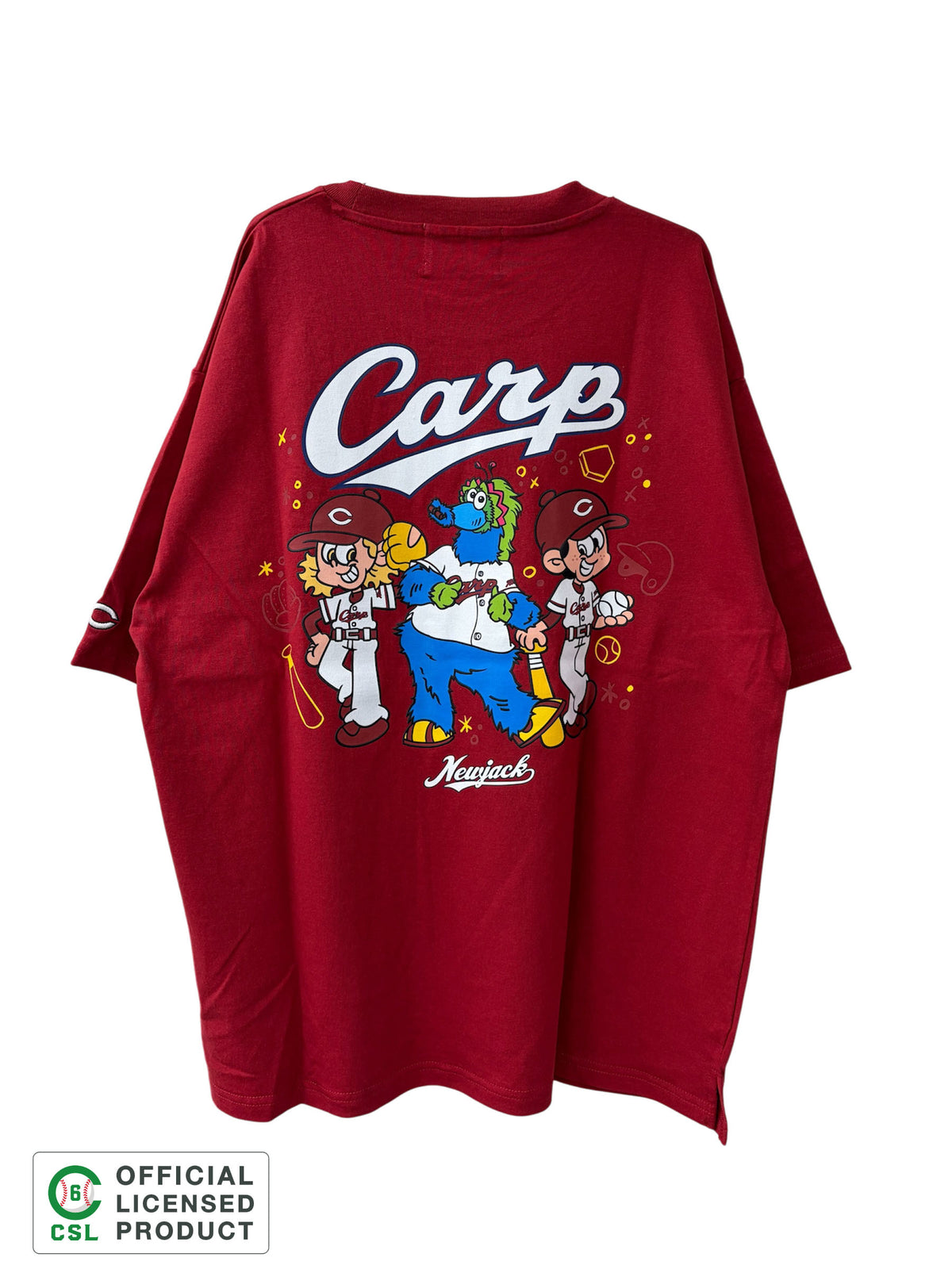 NEW JACK 広島東洋カープモデルTシャツ-2026B-2 (NJC262-2986)