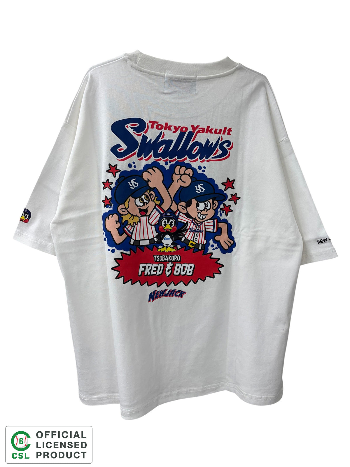 NEW JACK 東京ヤクルトスワローズモデルTシャツ-2026C (NJY262-2346)