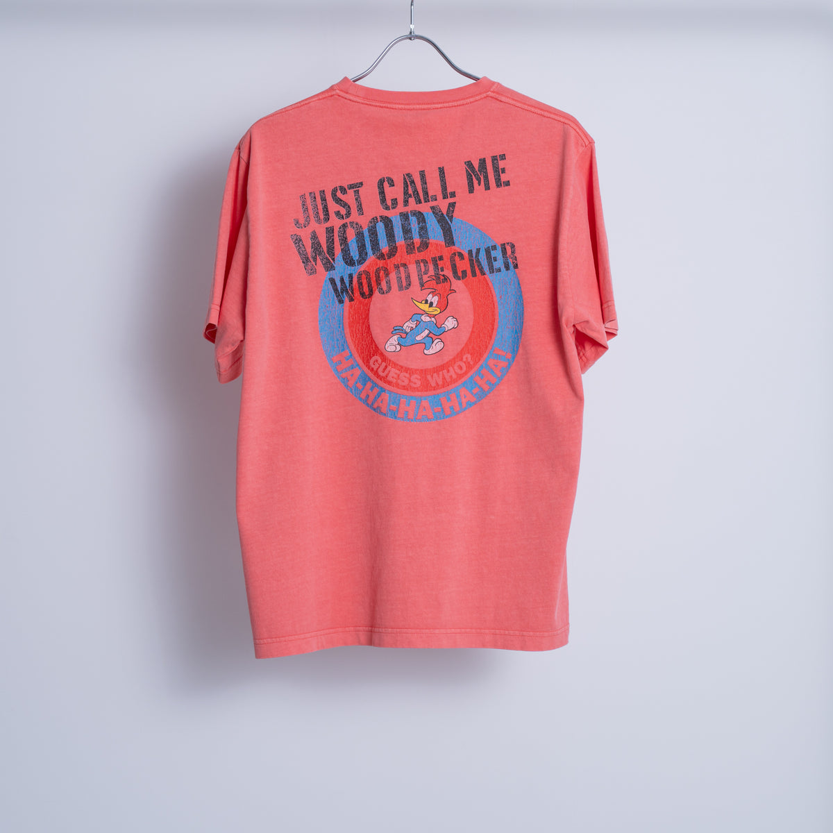 WOODY WOODPECKER バックサークルプリント半袖Tシャツ(WP252-5916)