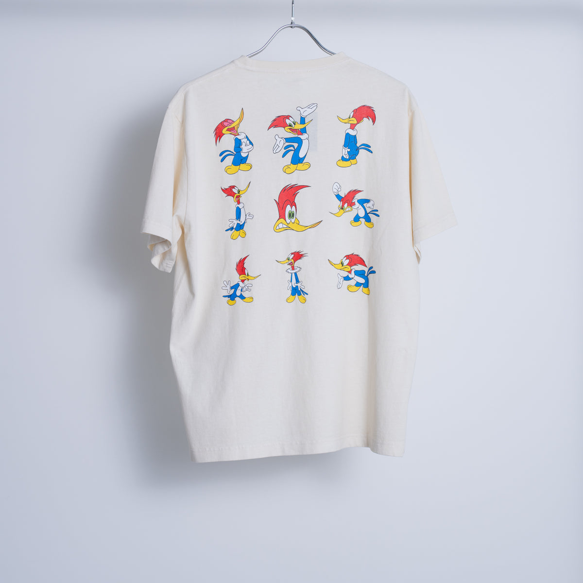 WOODY WOODPECKER バックバリエーションプリント半袖Tシャツ(WP252-5936)