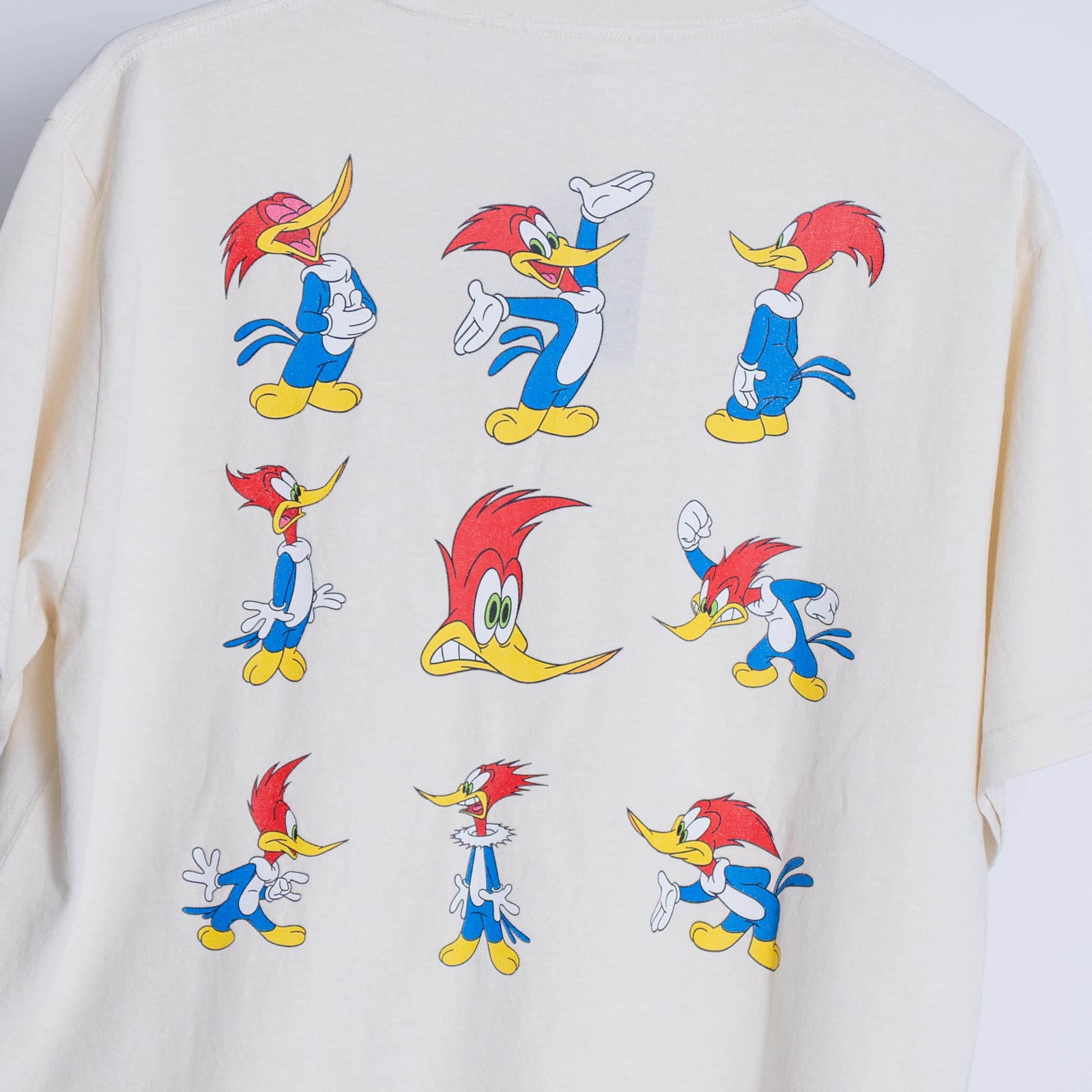 WOODY WOODPECKER バックバリエーションプリント半袖Tシャツ(WP252-5936)