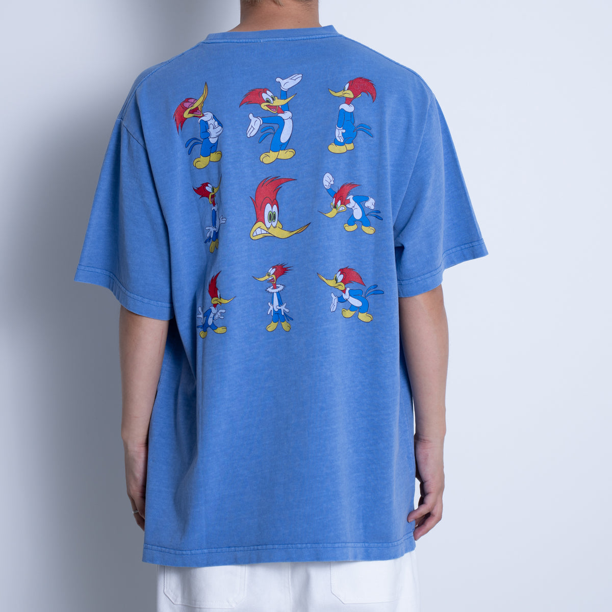 WOODY WOODPECKER バックバリエーションプリント半袖Tシャツ(WP252-5936)