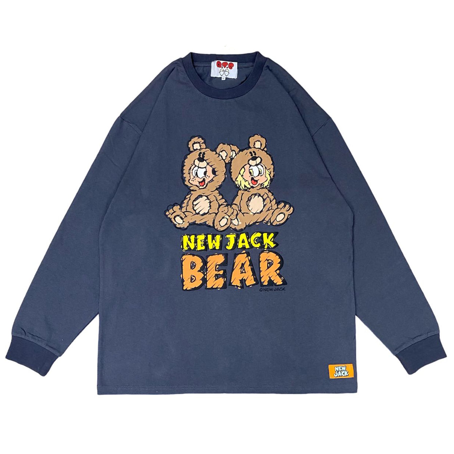 NEW JACK クレヨンタッチ着ぐるみ長袖Tシャツ(NJ241-2416)