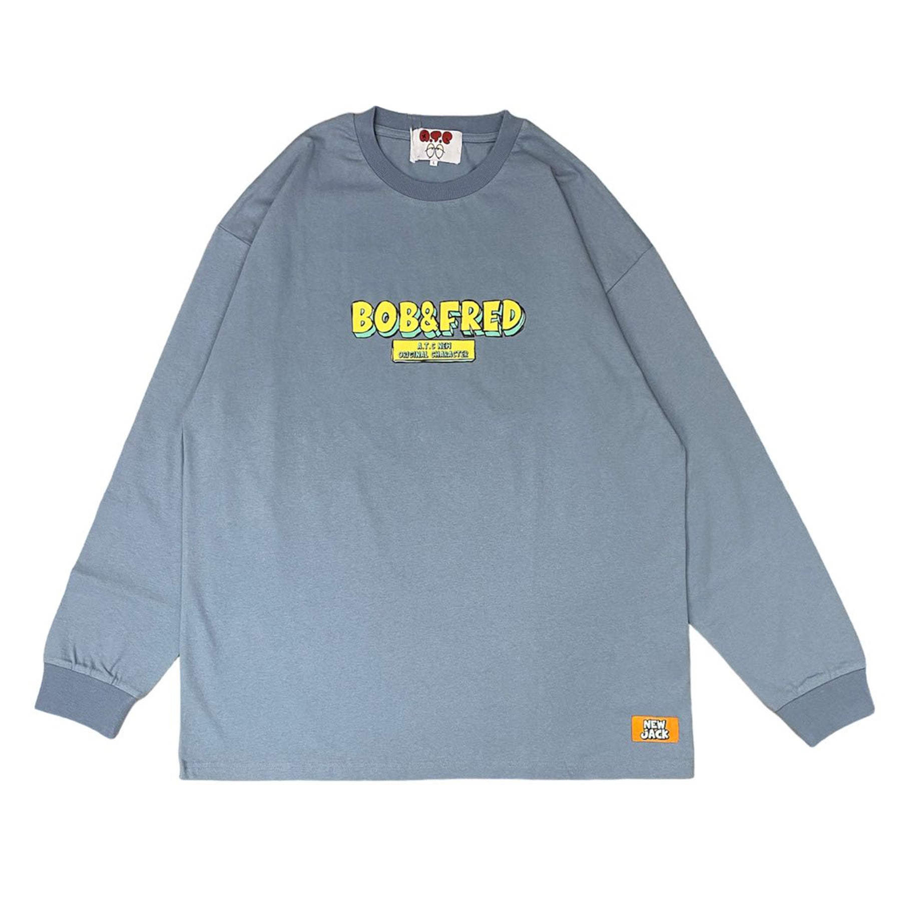NEW JACK Bob&Fred キャラ長袖Tシャツ (NJ241-2426)