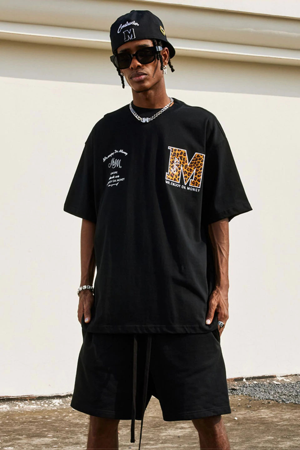 MEDM Leopard Long Tee