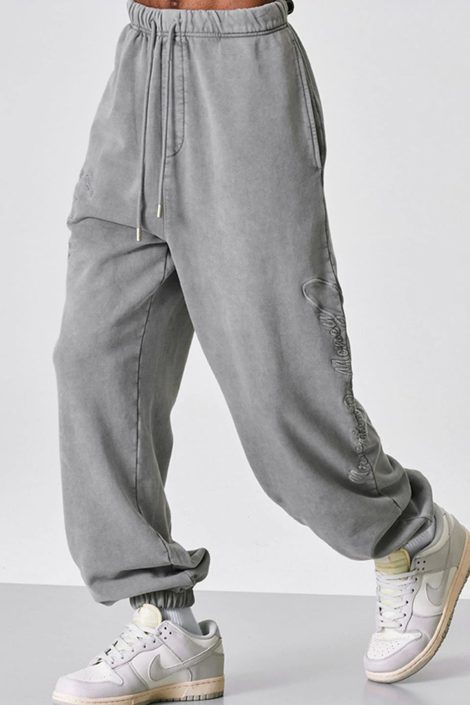 MEDM Embroidery Logo Pants