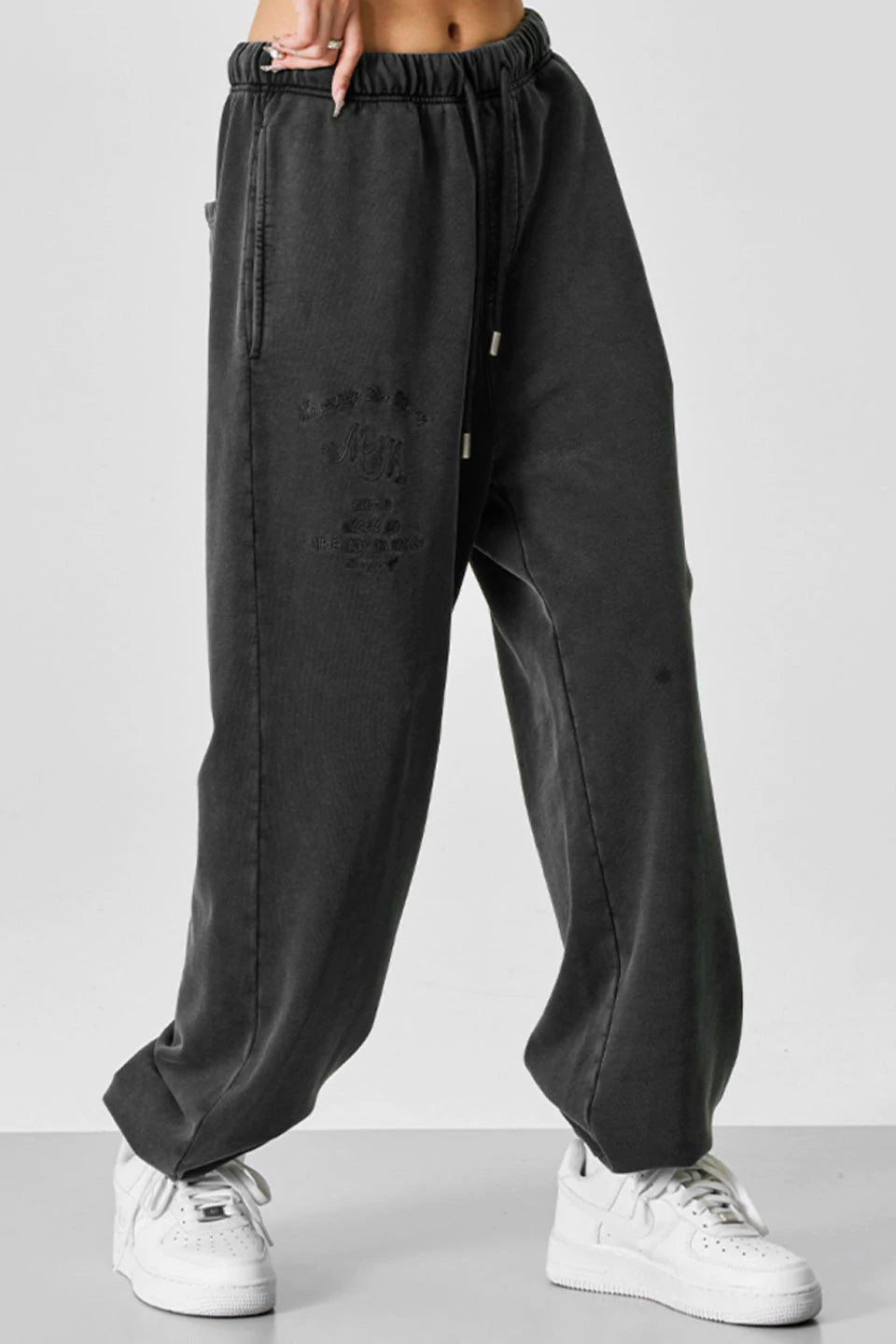 MEDM Embroidery Logo Pants