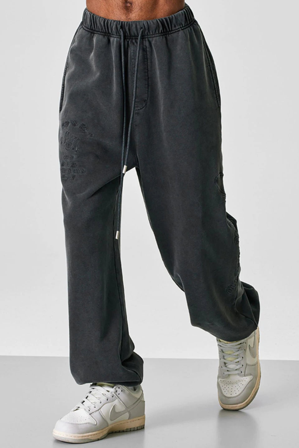 MEDM Embroidery Logo Pants