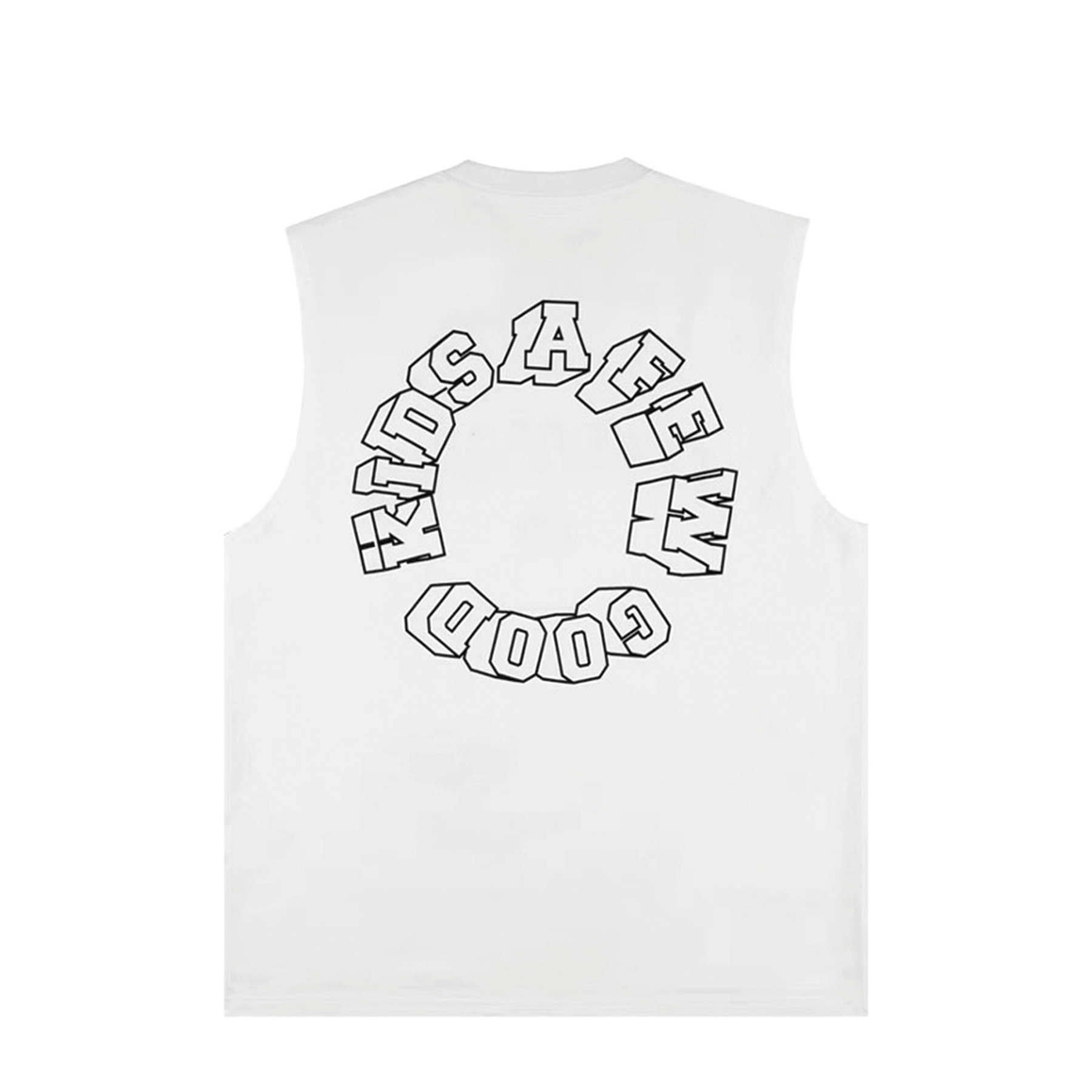Simple Circle Logo Sleeveless