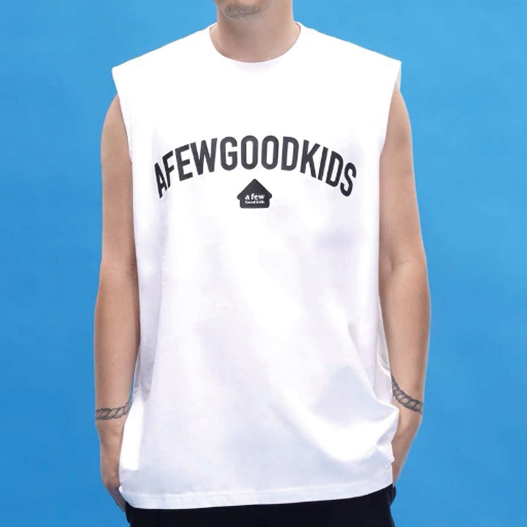 Simple Circle Logo Sleeveless
