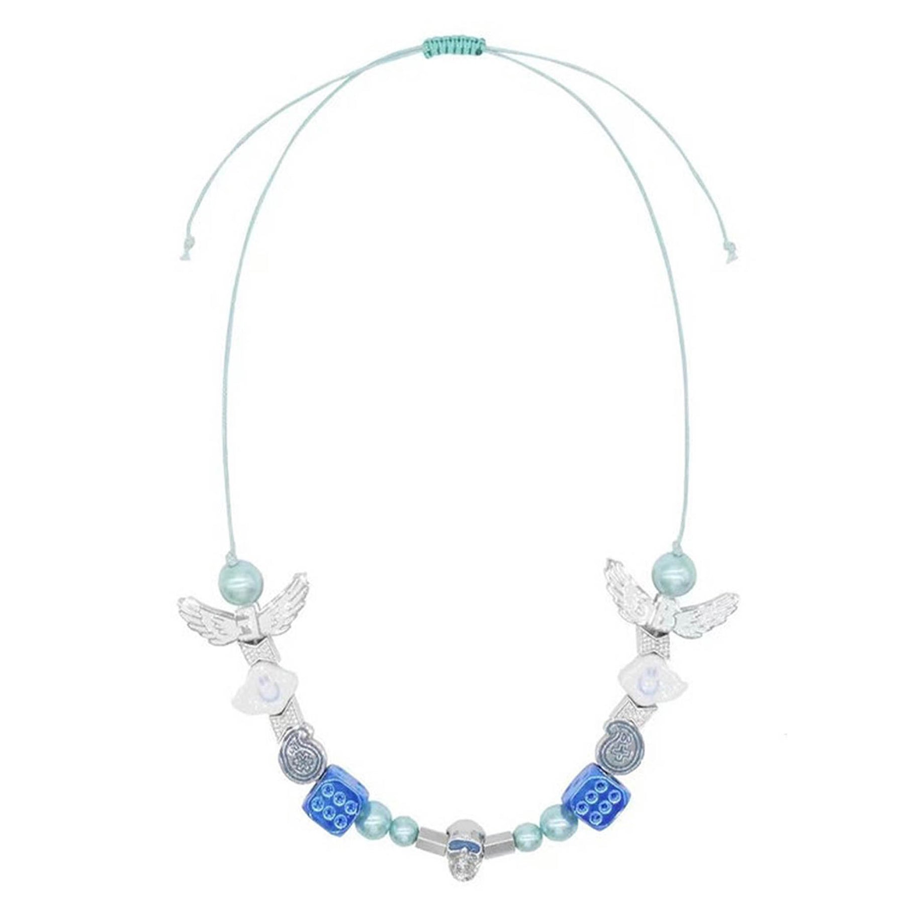 EVAE Cloud Angel Smiley Necklace