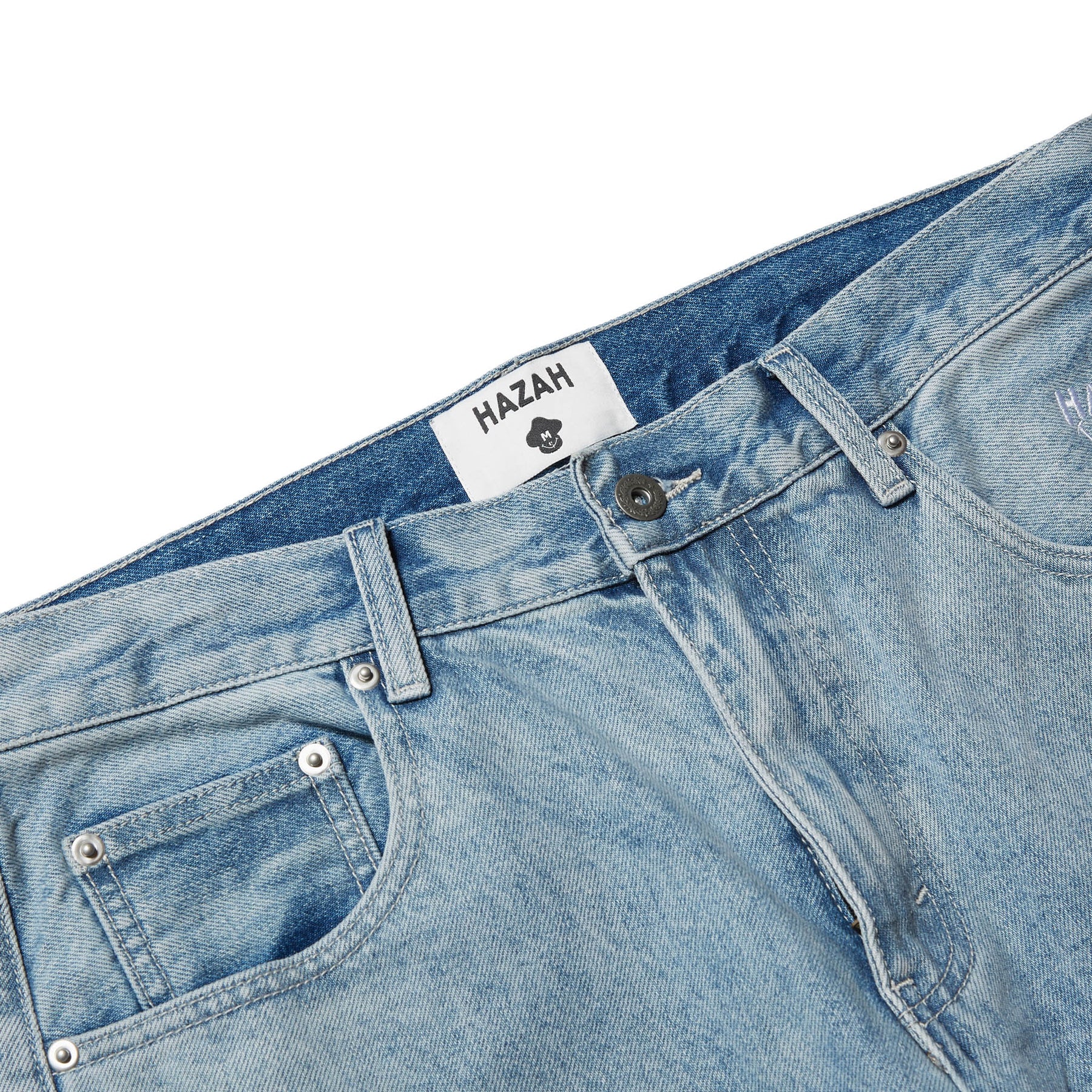 WIDE SILHOUETTE DENIM PANTS