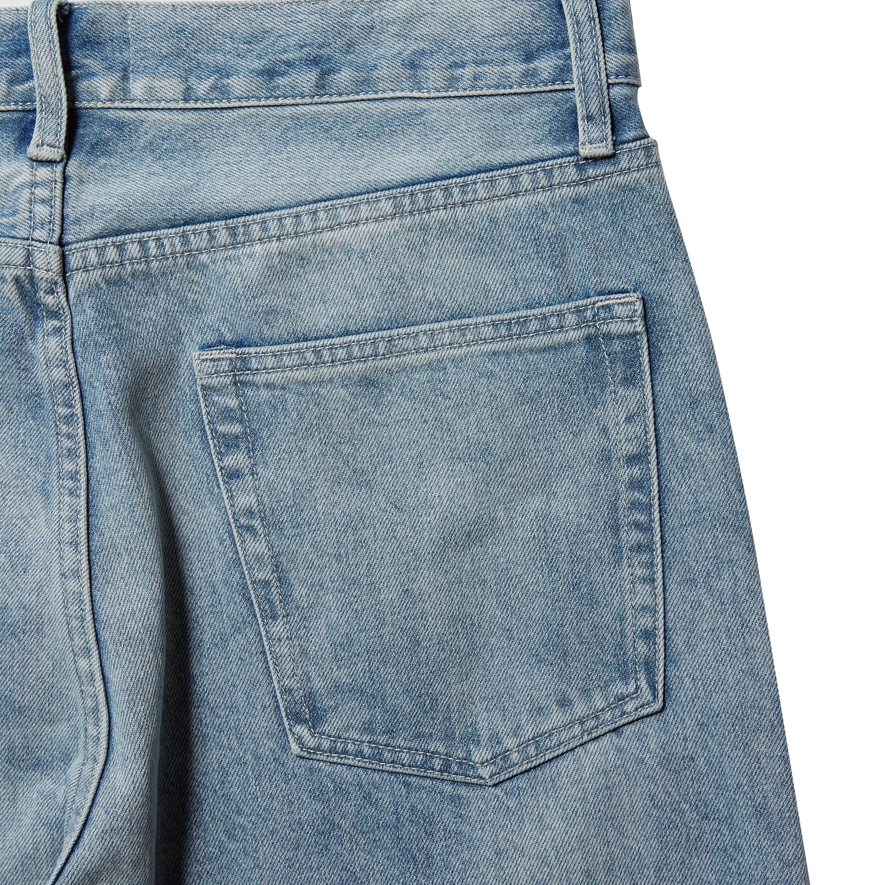 WIDE SILHOUETTE DENIM PANTS