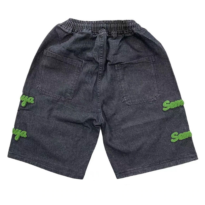 EMBROIDERY DENIM PANTS