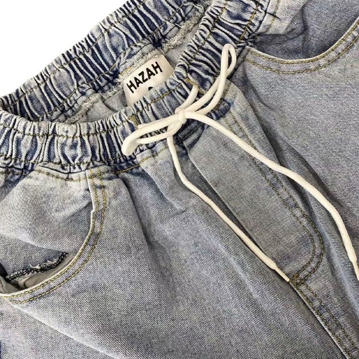 EMBROIDERY DENIM PANTS
