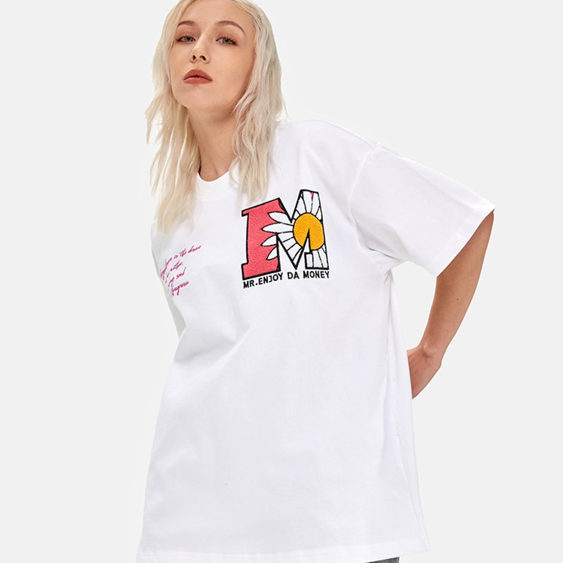 MEDM SUN FLOWER Tee