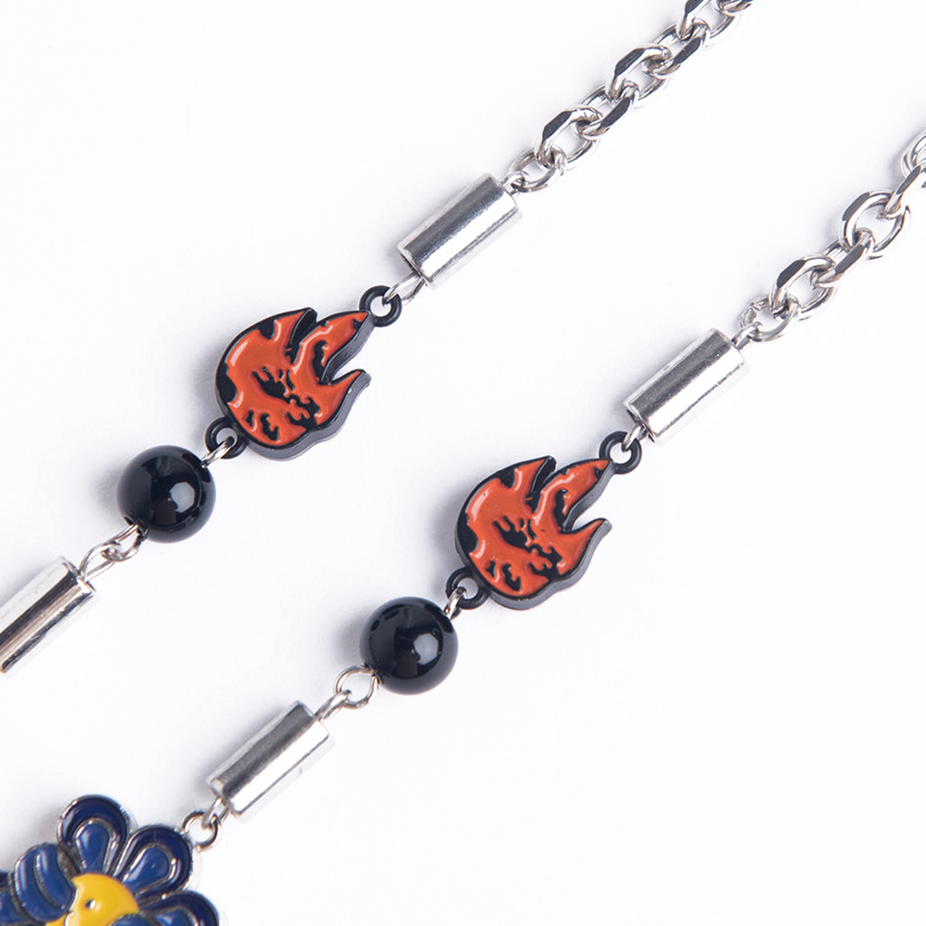 SALUTE Cactus flower flame necklace