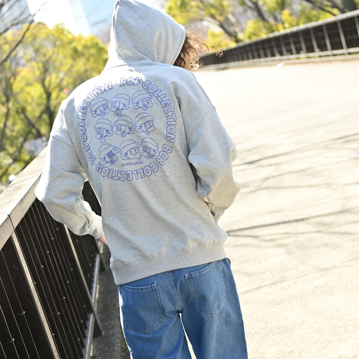 NEW JACK サークルロゴプルパーカ　(NJ241-2486）