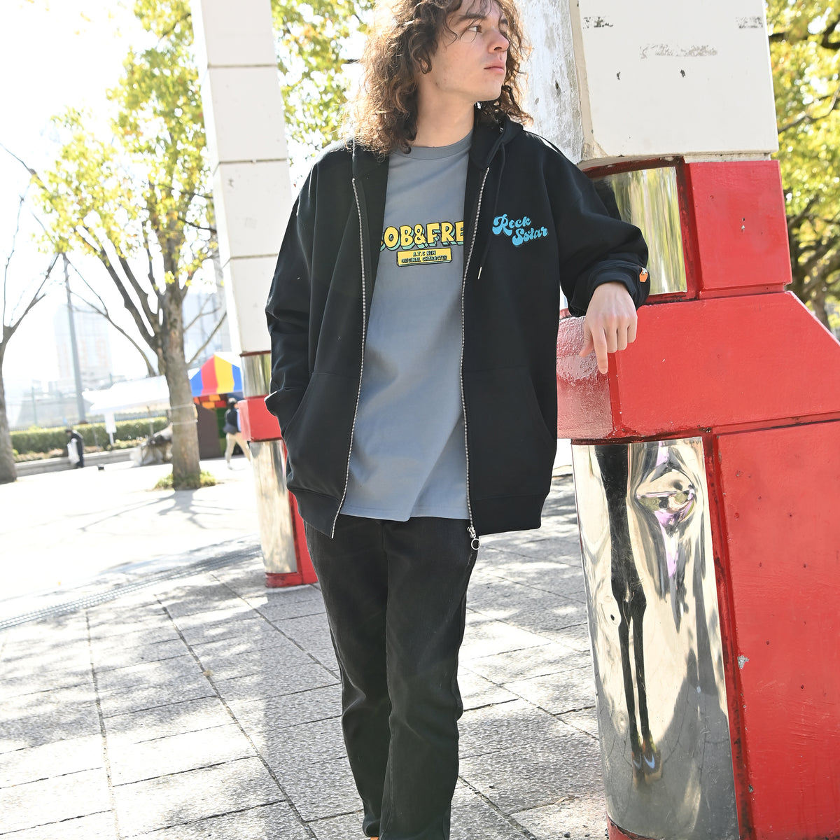 NEW JACK RockStarフルZIPパーカ（NJ241-2587）