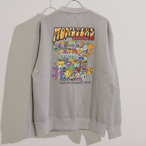 「とーる」MONSTERSイラスト ピグメントトレーナー（251-2266）