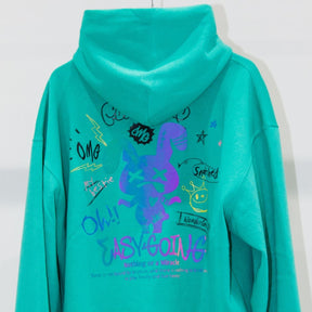 ATC ラビットリフレクタープリントプルパーカー（253-2726）